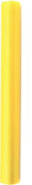 Tessuto Organza Giallo 36cm 9m