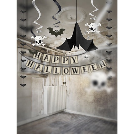 Set di pipistrelli per decorazioni appese di Halloween 31-47 cm 3 pezzi