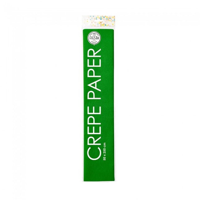 Carta crespa verde 50cm 2,5m