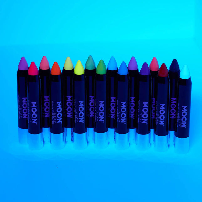 Moon Glow Pastello UV Neon per il corpo Blu Pastello 3.2g