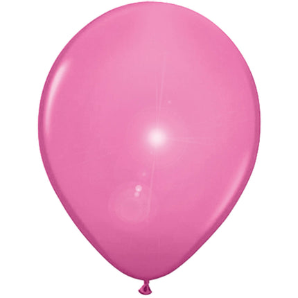 Palloncini a led rosa 30cm 5pz