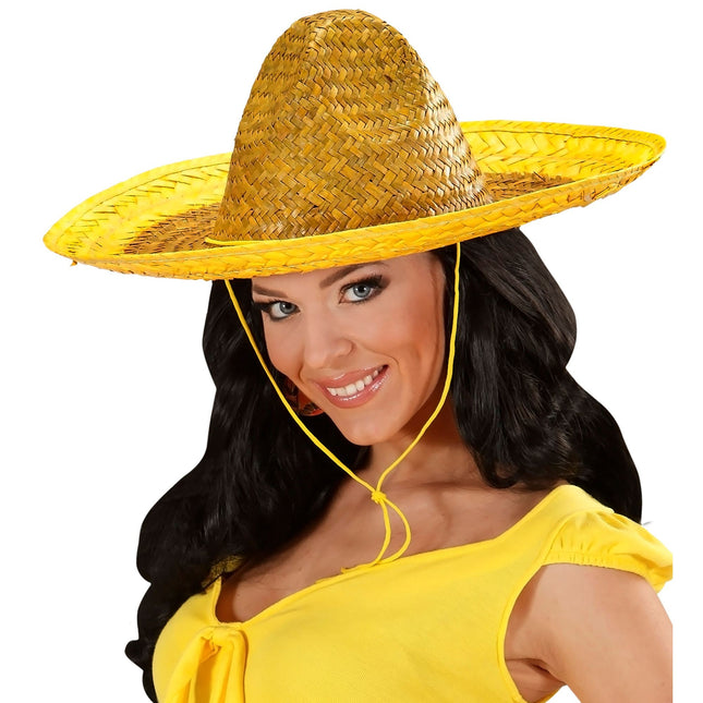 Sombrero giallo 48 cm