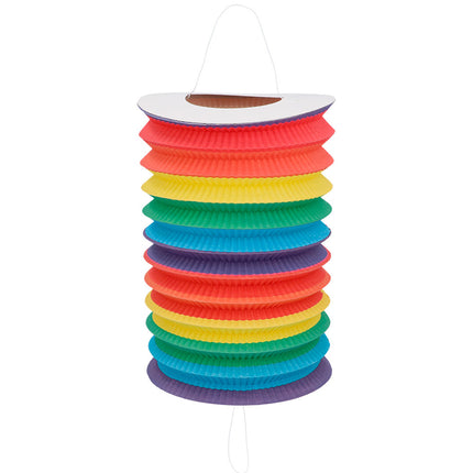 Carta Lampione Arcobaleno 16 cm