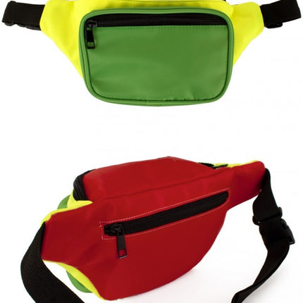 Borsa a tracolla Rosso/Giallo/Verde