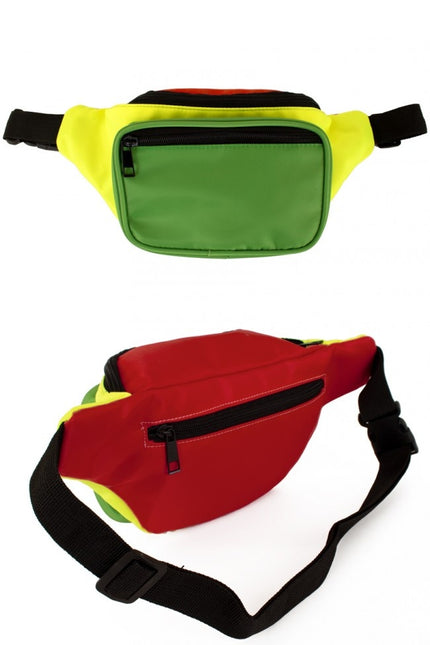 Borsa a tracolla Rosso/Giallo/Verde