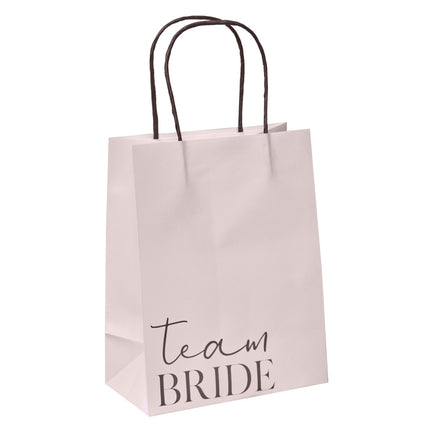 Borse per feste di matrimonio Team Bride 16cm 5pz