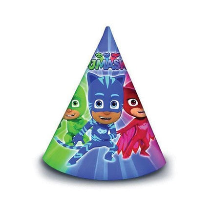 Cappelli da festa Pj Masks 6 pezzi