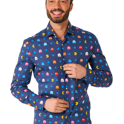 Camicia Pixel PAC-MAN Uomo OppoSuits