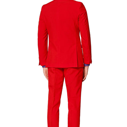 Uomini in abito rosso <tc>OppoSuits</tc>