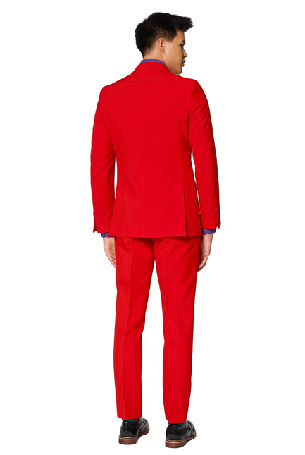 Uomini in abito rosso OppoSuits