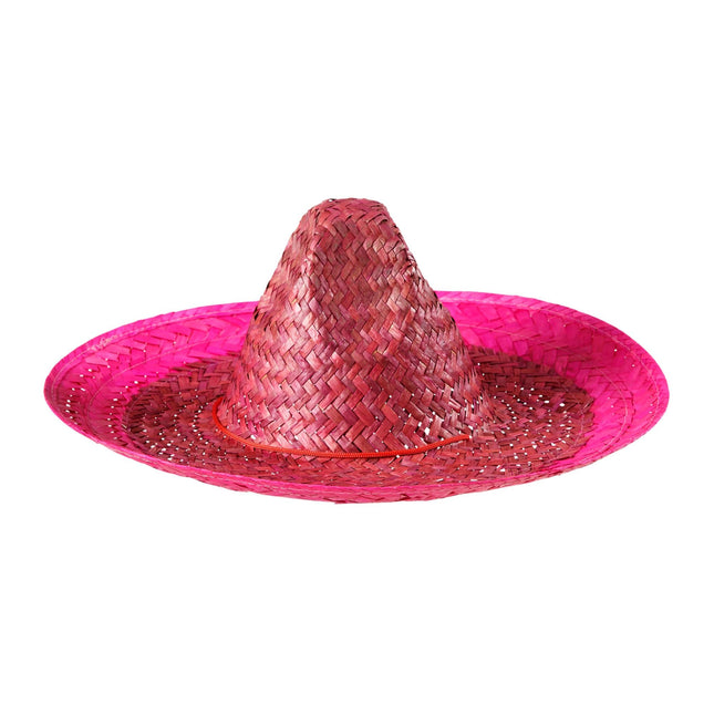 Sombrero rosa 48 cm