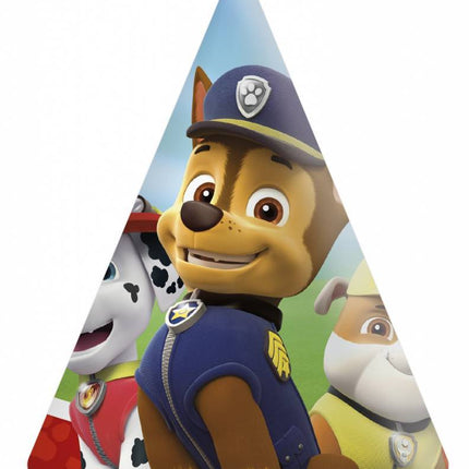 Cappelli da festa Paw Patrol 6 pezzi