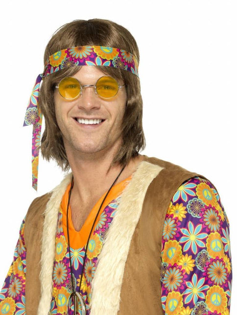 Occhiali Hippie Gialli