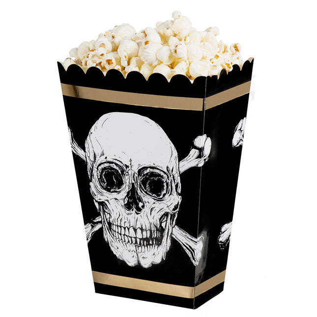 Vassoi per popcorn Pirati 4 pezzi