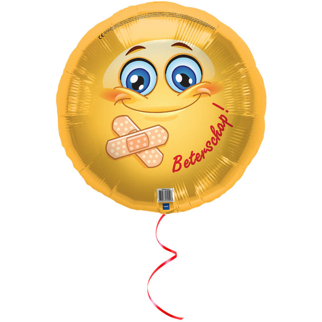 Palloncino ad elio Get Well 45cm vuoto