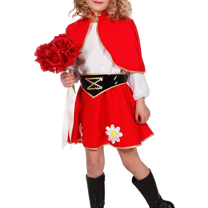 Costume da bambina di Cappuccetto Rosso