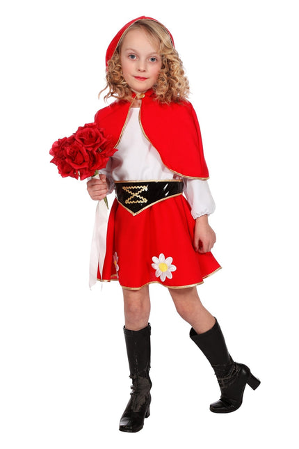 Costume da bambina di Cappuccetto Rosso