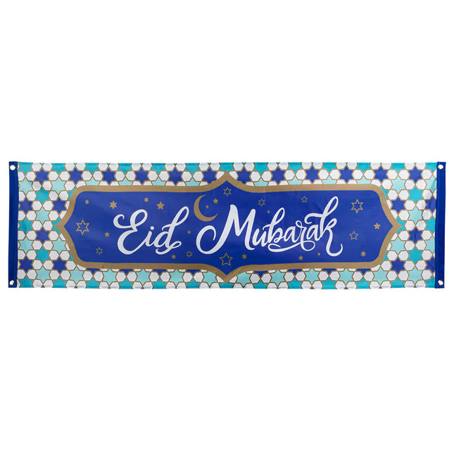 Striscione Ramadan Eid Mubarak 1,8m