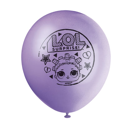 Palloncini Lol Surprise 30 cm 8 pezzi