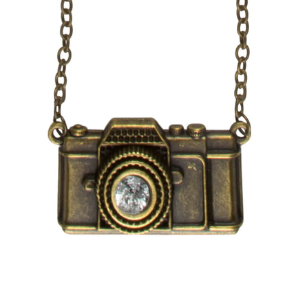 Collana Steampunk Camera