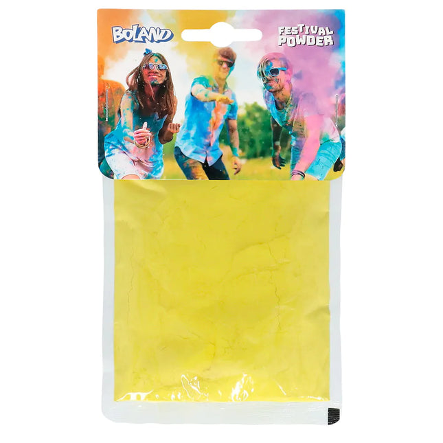 Polvere gialla Holi 70gr