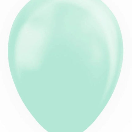 Palloncini verde menta pastello Macaron 30cm 100pz