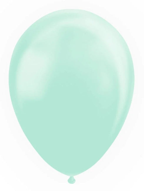 Palloncini verde menta pastello Macaron 30cm 100pz