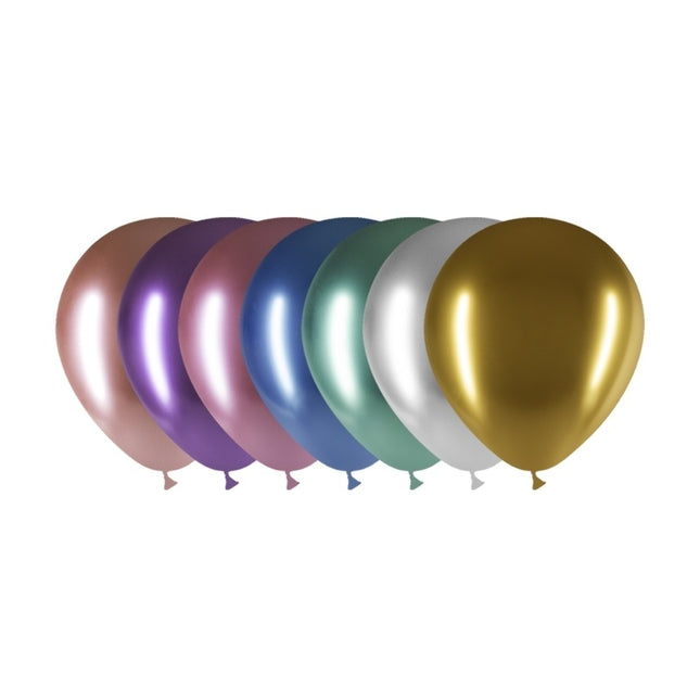 Palloncini colorati Cromo 13cm 100pz