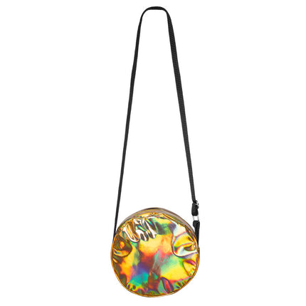 Borsa a tracolla Holographic Gold 20cm