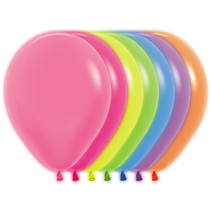 Palloncini Neon Mix 23cm 50pz