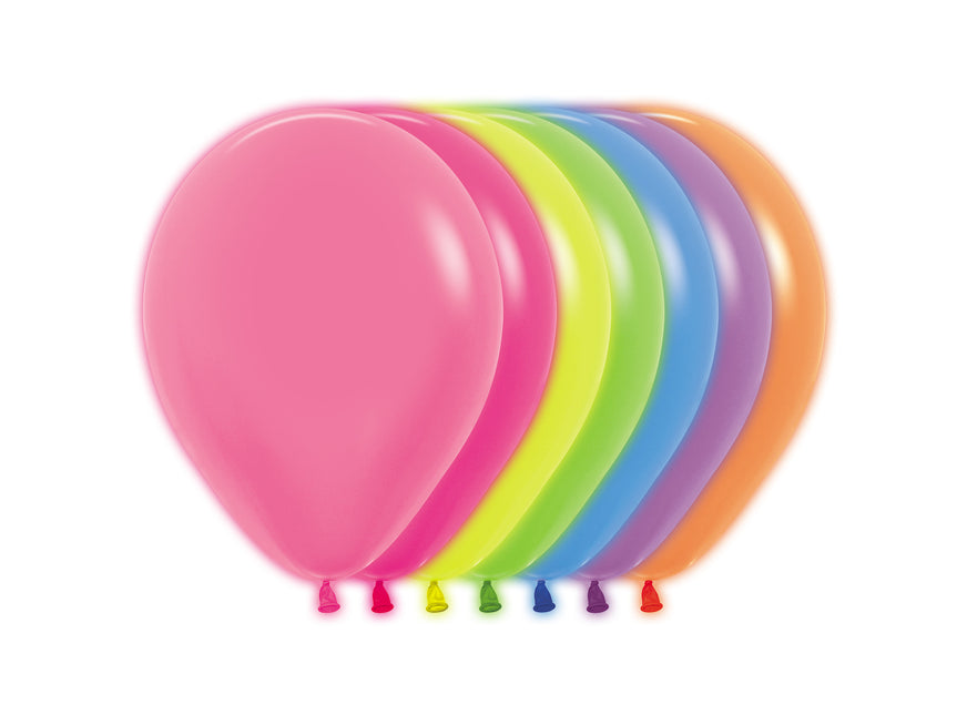 Palloncini Neon Mix 23cm 50pz