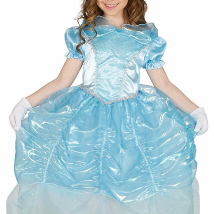 Abito principesse bambino blu