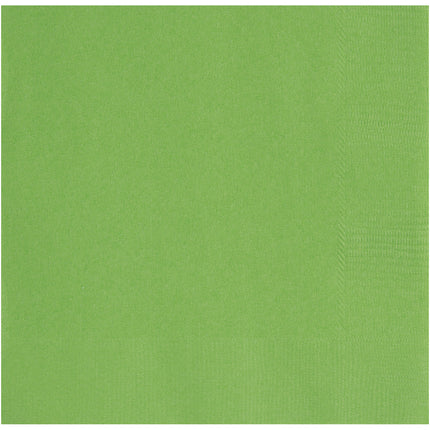 Tovaglioli verde lime 2 strati 25cm 20pz