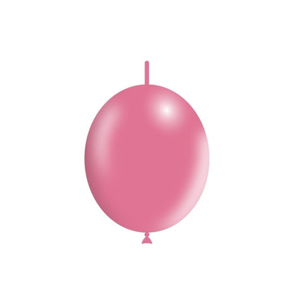 Palloncini a bottone rosa 30cm 50pz