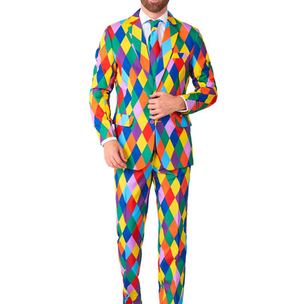 Tuta Clown Arcobaleno Uomo Suitmeister