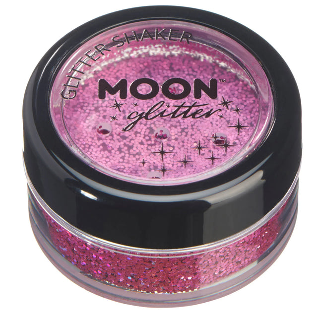 Moon Glitter Holographic Glitter Shakers Rosa 5g