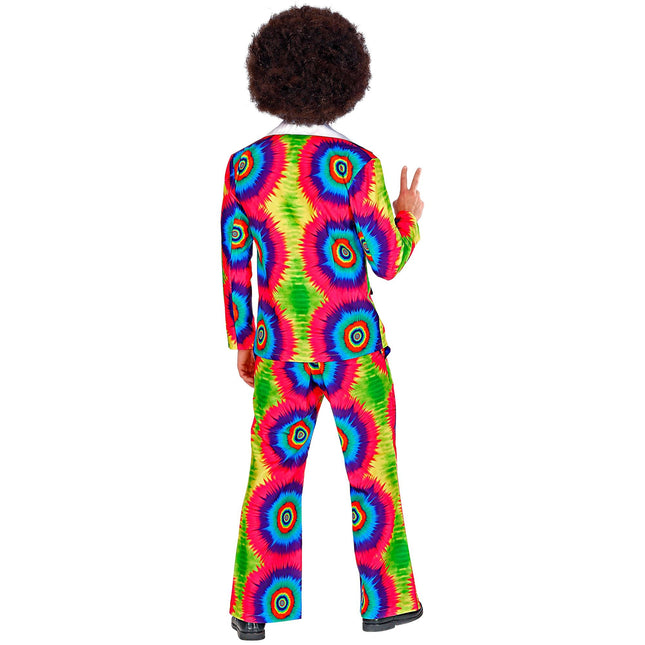 Costume Disco 70S colorato da uomo Groovy