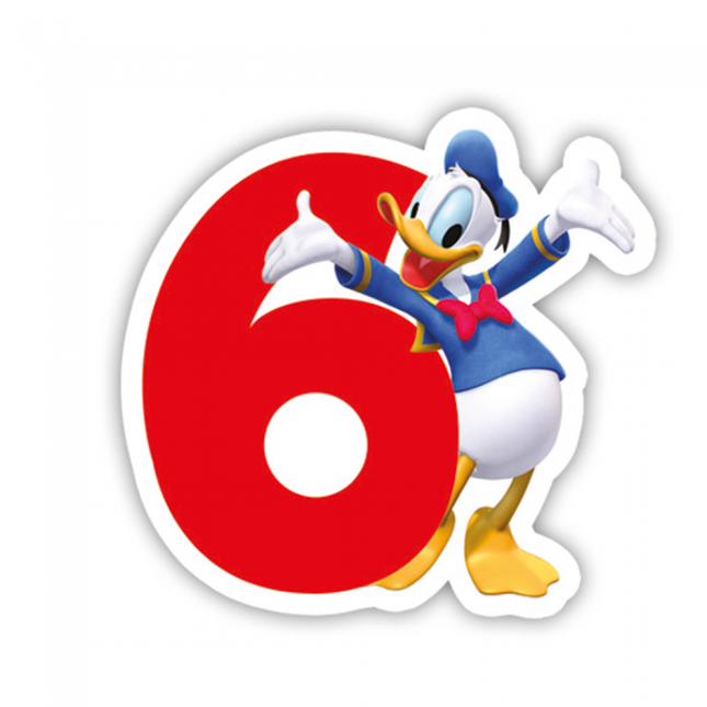 Candela di Topolino 6 anni