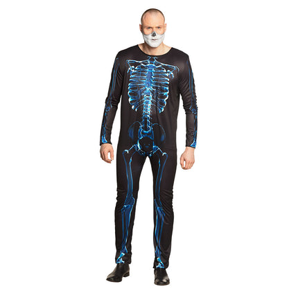 Costume da scheletro di Halloween X/Ray M/L