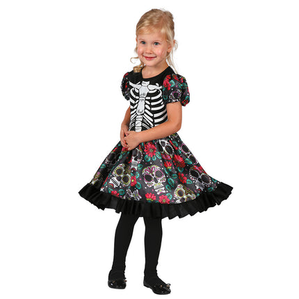 Costume Halloween Pequena Calavera Bambino 3/4 anni