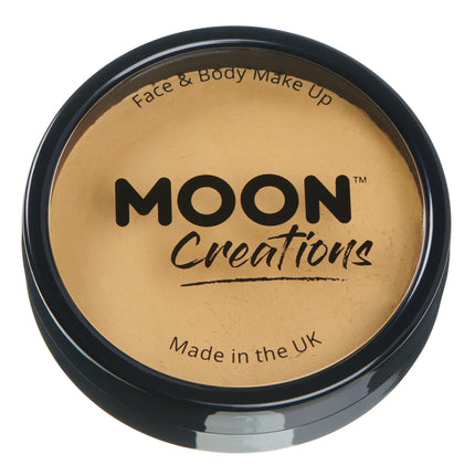 Moon Creations Pro Face Paint Cake Pots Golden Sand 36g