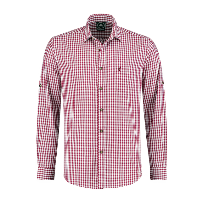 Camicia Threshold arm 100% cotone bordeaux