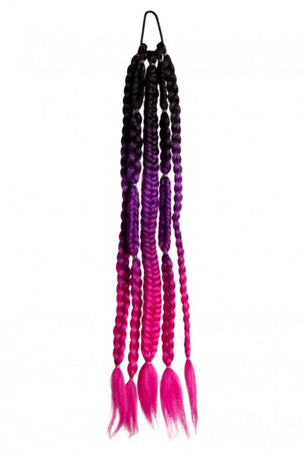 Extension per capelli Festival nero/viola/rosa