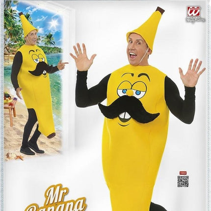 Costume da banana giallo