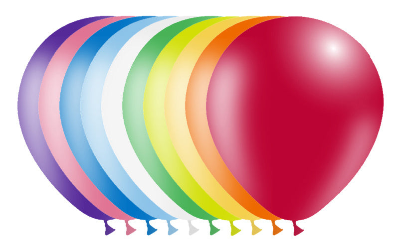 Palloncini colorati 30cm 10pz