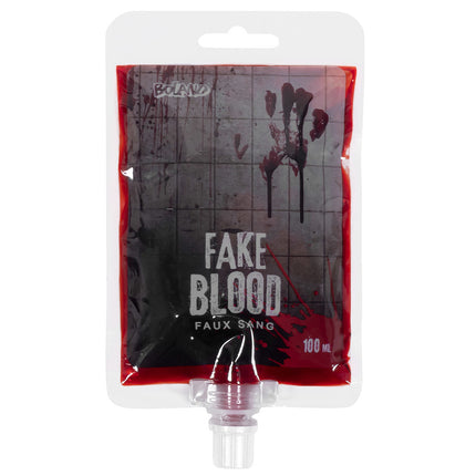 Sacchetto di sangue finto di Halloween 100ml