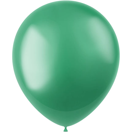 Palloncini verdi Metallic Regal Green 33cm 100pz