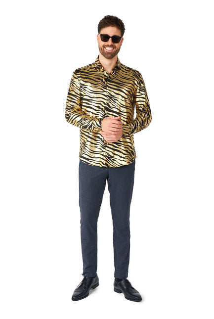 Camicia Tiger Gold Uomo OppoSuits