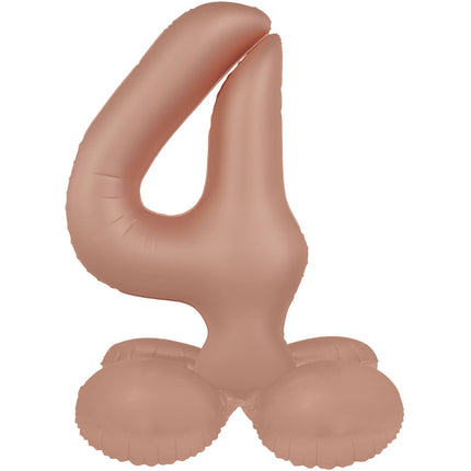 Palloncino a 4 anni con figura in oro rosa opaco da 41 cm