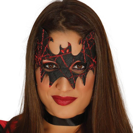 Maschera occhi Halloween Pipistrello